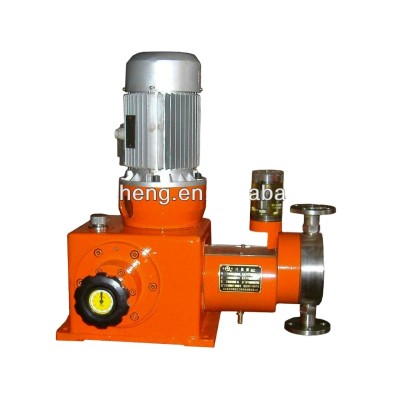 pressure and flow rate variable metering pump for chemical liquid