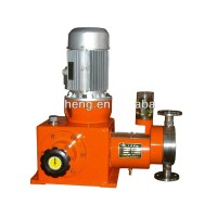 pressure and flow rate variable metering pump for chemical liquid