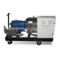 High pressure hydrodynamic cleaning pump machine