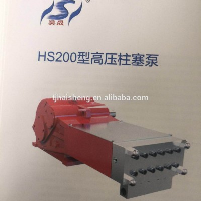 China factory high-pressure plunger pump